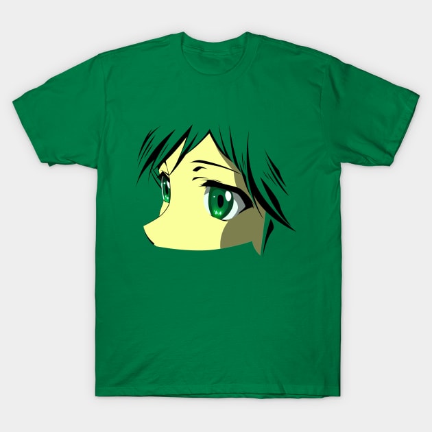 Anime Face T-Shirt by sfajar